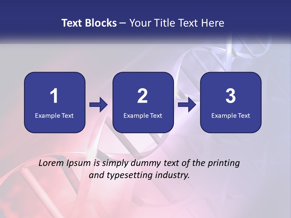 A Science Powerpoint Presentation With A Colorful Background PowerPoint Template