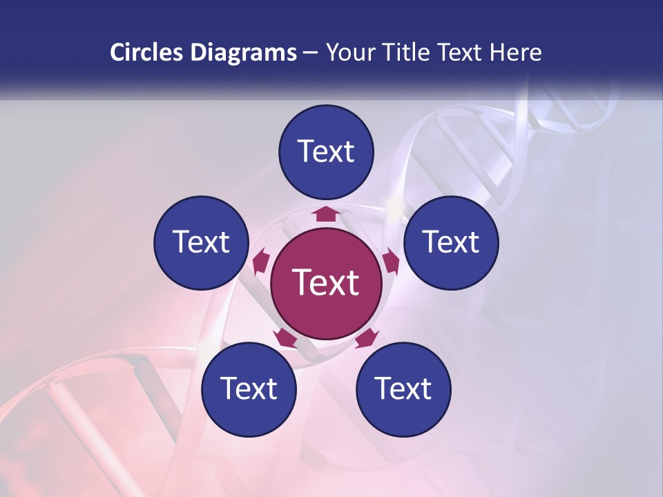 A Science Powerpoint Presentation With A Colorful Background PowerPoint Template