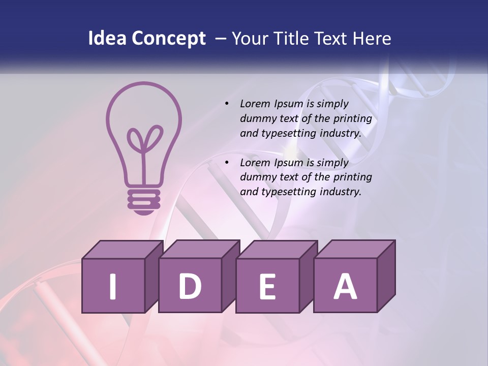 A Science Powerpoint Presentation With A Colorful Background PowerPoint Template