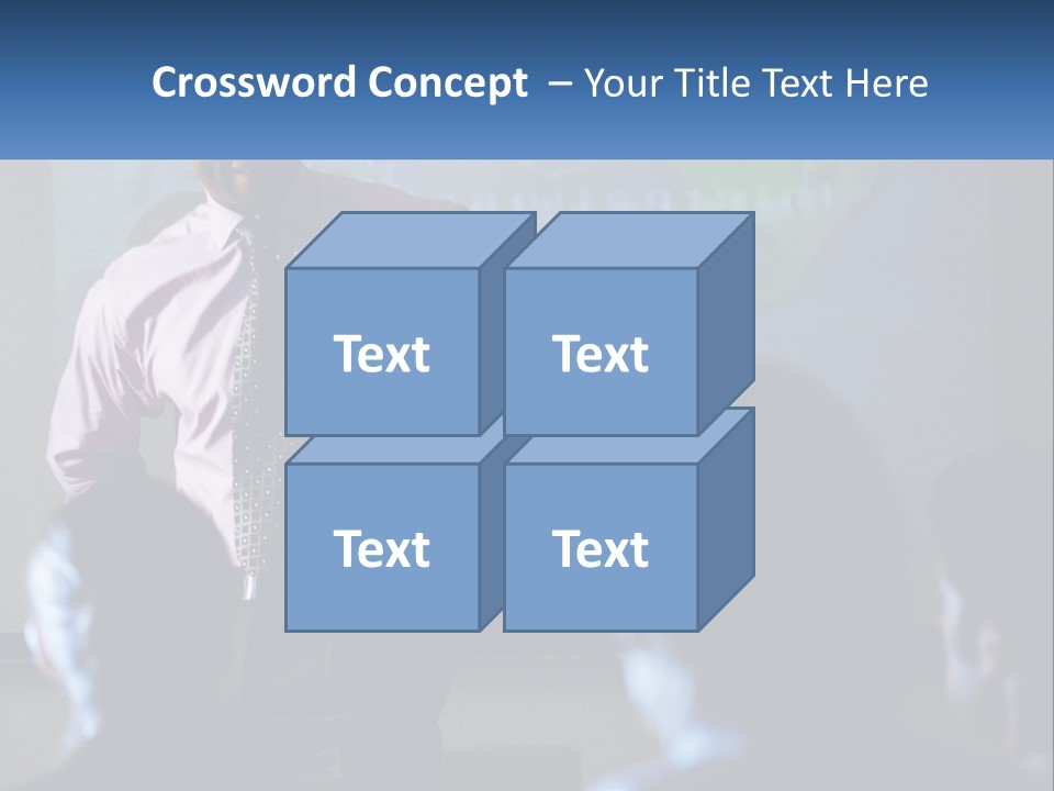 A Man In A Pink Shirt And Tie Standing In Front Of A Projector Screen PowerPoint Template