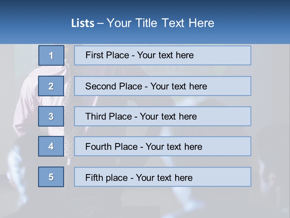 A Man In A Pink Shirt And Tie Standing In Front Of A Projector Screen PowerPoint Template