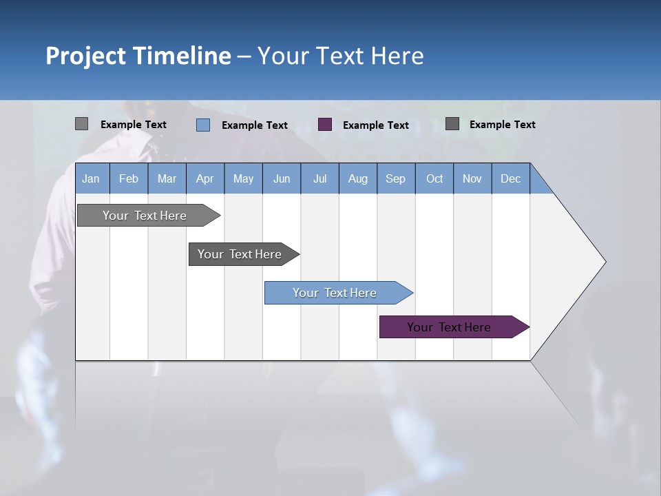 A Man In A Pink Shirt And Tie Standing In Front Of A Projector Screen PowerPoint Template