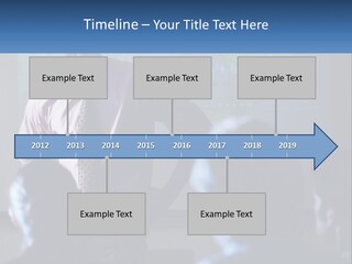 A Man In A Pink Shirt And Tie Standing In Front Of A Projector Screen PowerPoint Template