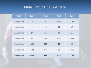 A Man In A Pink Shirt And Tie Standing In Front Of A Projector Screen PowerPoint Template