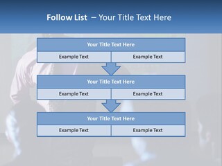 A Man In A Pink Shirt And Tie Standing In Front Of A Projector Screen PowerPoint Template