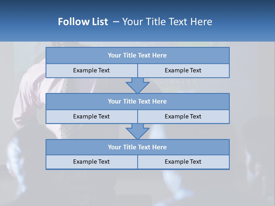 A Man In A Pink Shirt And Tie Standing In Front Of A Projector Screen PowerPoint Template