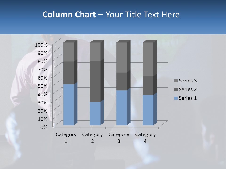 A Man In A Pink Shirt And Tie Standing In Front Of A Projector Screen PowerPoint Template