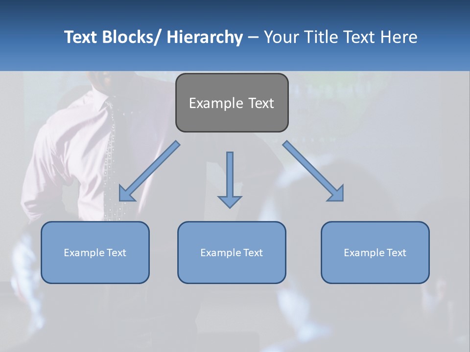 A Man In A Pink Shirt And Tie Standing In Front Of A Projector Screen PowerPoint Template