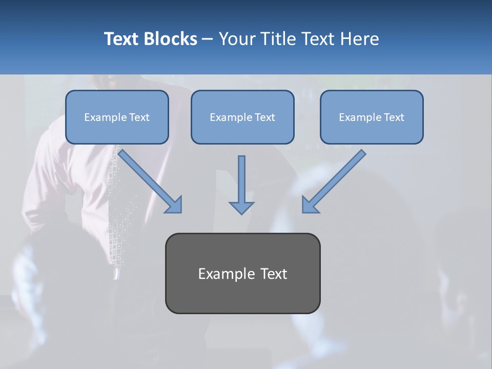 A Man In A Pink Shirt And Tie Standing In Front Of A Projector Screen PowerPoint Template