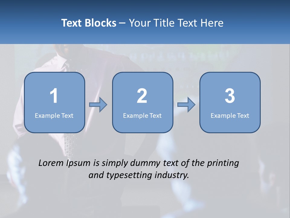 A Man In A Pink Shirt And Tie Standing In Front Of A Projector Screen PowerPoint Template