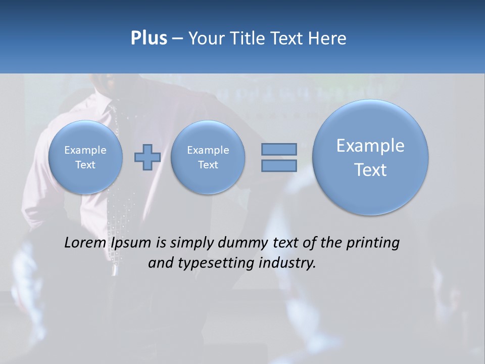 A Man In A Pink Shirt And Tie Standing In Front Of A Projector Screen PowerPoint Template