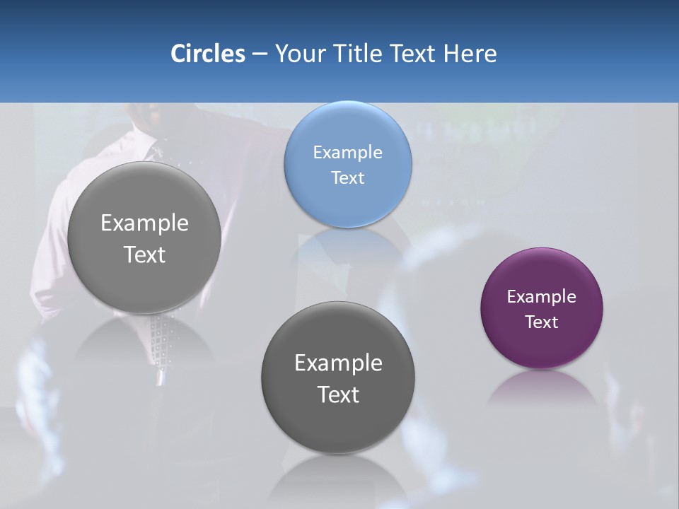 A Man In A Pink Shirt And Tie Standing In Front Of A Projector Screen PowerPoint Template