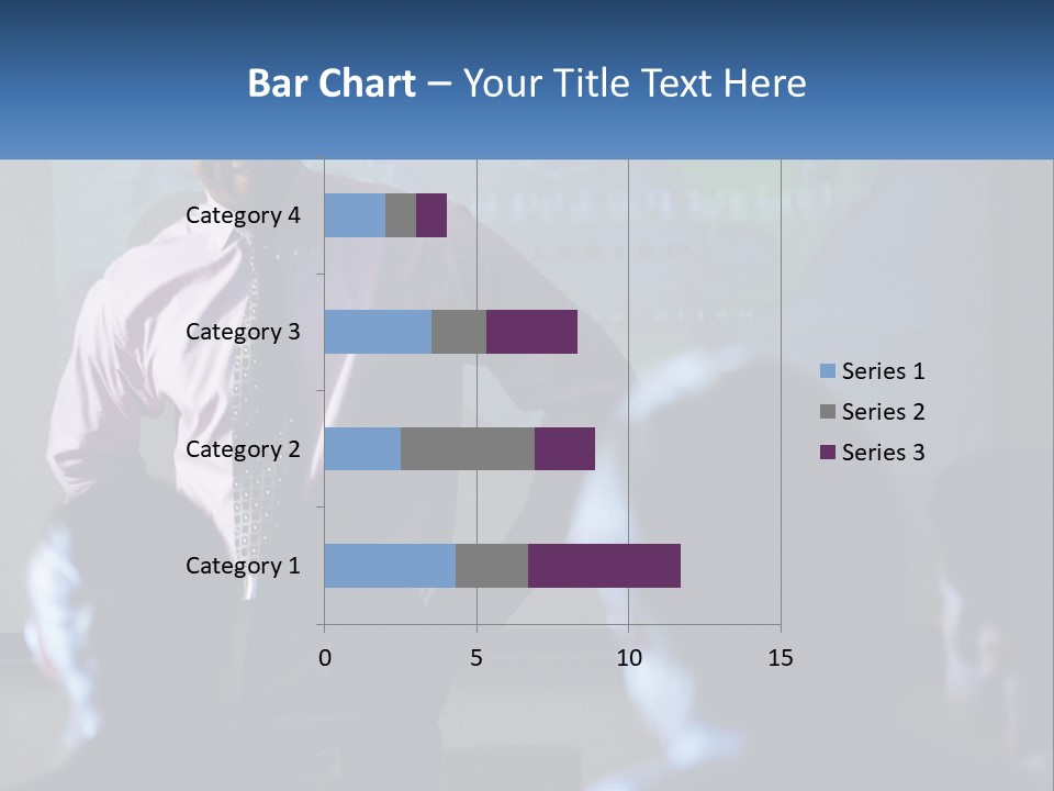 A Man In A Pink Shirt And Tie Standing In Front Of A Projector Screen PowerPoint Template