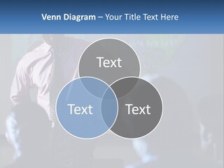 A Man In A Pink Shirt And Tie Standing In Front Of A Projector Screen PowerPoint Template