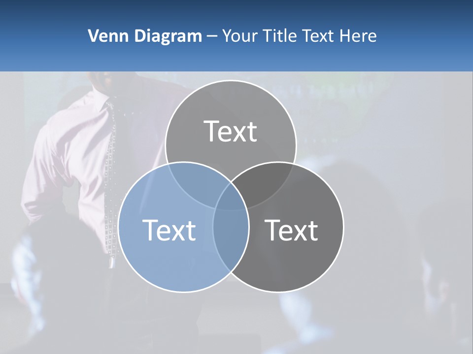 A Man In A Pink Shirt And Tie Standing In Front Of A Projector Screen PowerPoint Template