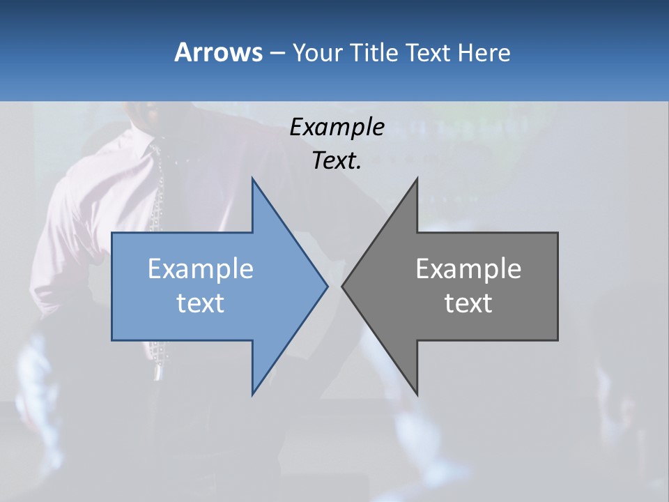 A Man In A Pink Shirt And Tie Standing In Front Of A Projector Screen PowerPoint Template