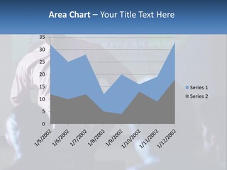 A Man In A Pink Shirt And Tie Standing In Front Of A Projector Screen PowerPoint Template