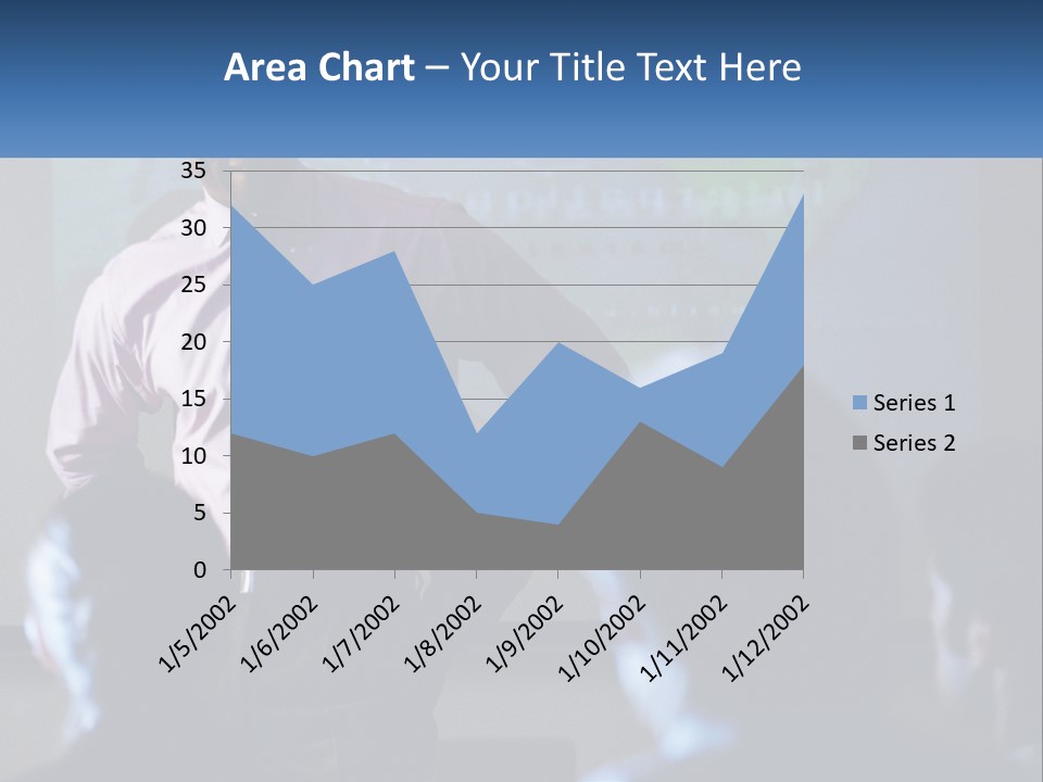 A Man In A Pink Shirt And Tie Standing In Front Of A Projector Screen PowerPoint Template