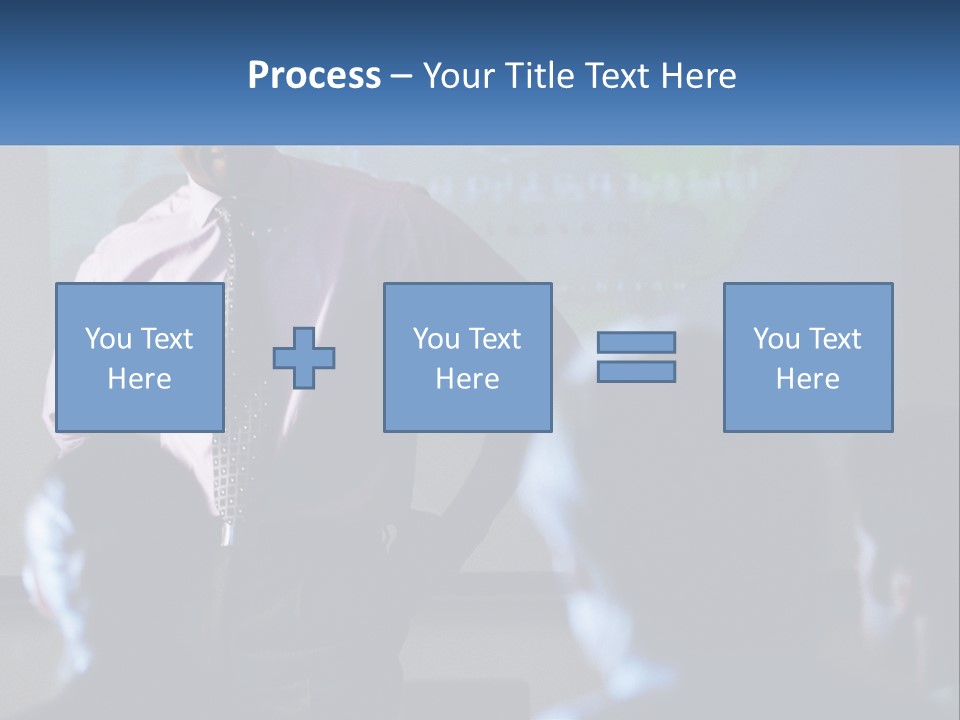 A Man In A Pink Shirt And Tie Standing In Front Of A Projector Screen PowerPoint Template