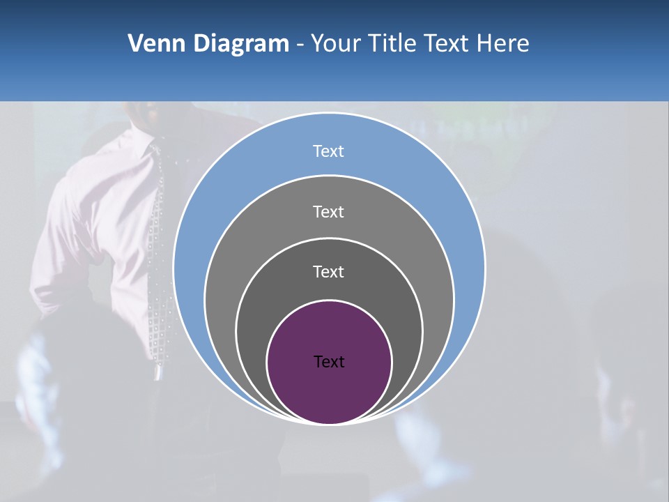 A Man In A Pink Shirt And Tie Standing In Front Of A Projector Screen PowerPoint Template