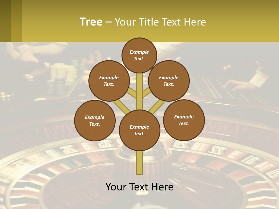 A Casino Table With People Playing A Game Of Roule PowerPoint Template