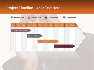A Man Holding A Cell Phone To His Ear PowerPoint Template