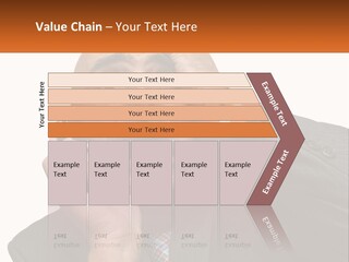 A Man Holding A Cell Phone To His Ear PowerPoint Template