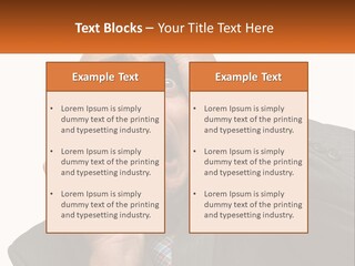 A Man Holding A Cell Phone To His Ear PowerPoint Template