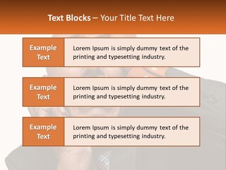 A Man Holding A Cell Phone To His Ear PowerPoint Template