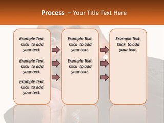 A Man Holding A Cell Phone To His Ear PowerPoint Template