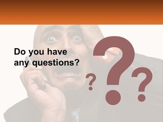 A Man Holding A Cell Phone To His Ear PowerPoint Template