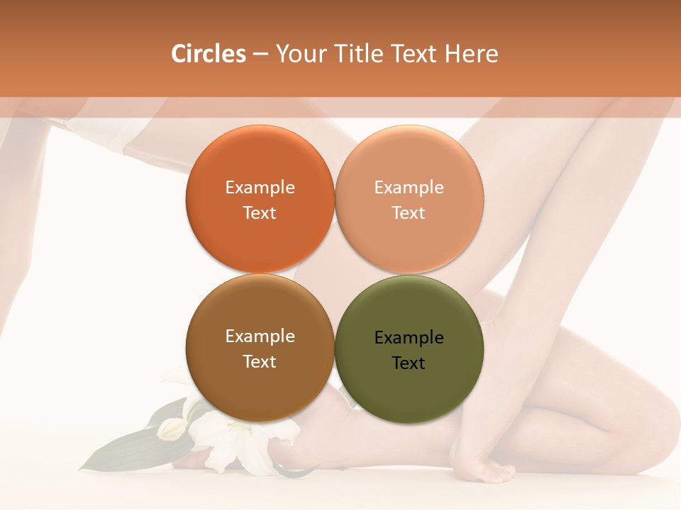 A Woman In A White Bikini Laying On The Ground PowerPoint Template