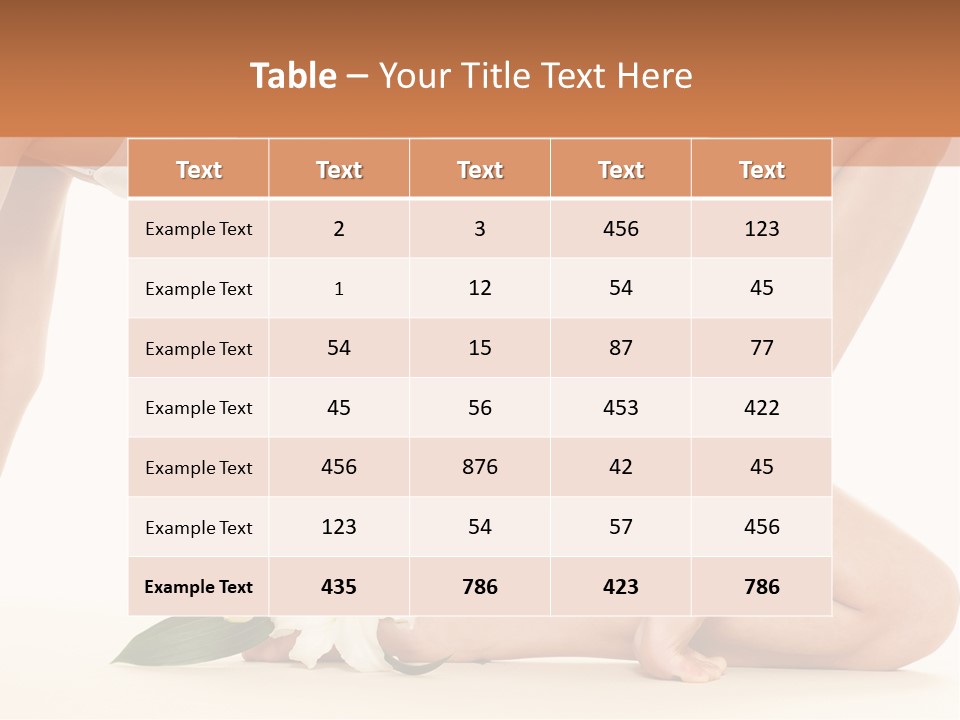 A Woman In A White Bikini Laying On The Ground PowerPoint Template