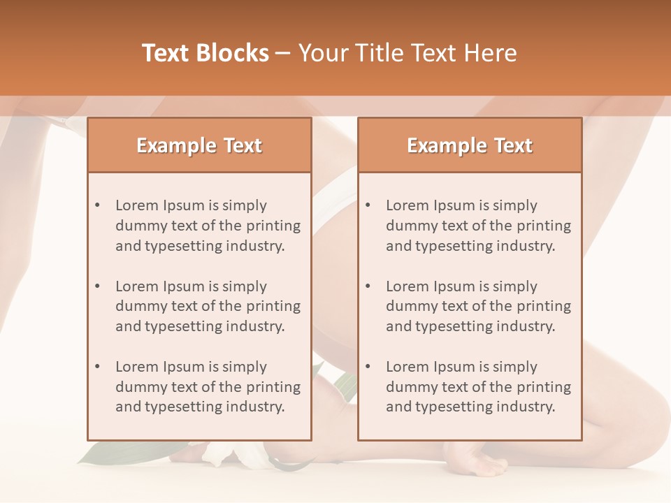 A Woman In A White Bikini Laying On The Ground PowerPoint Template