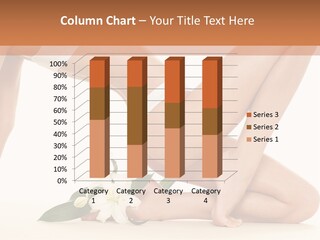A Woman In A White Bikini Laying On The Ground PowerPoint Template