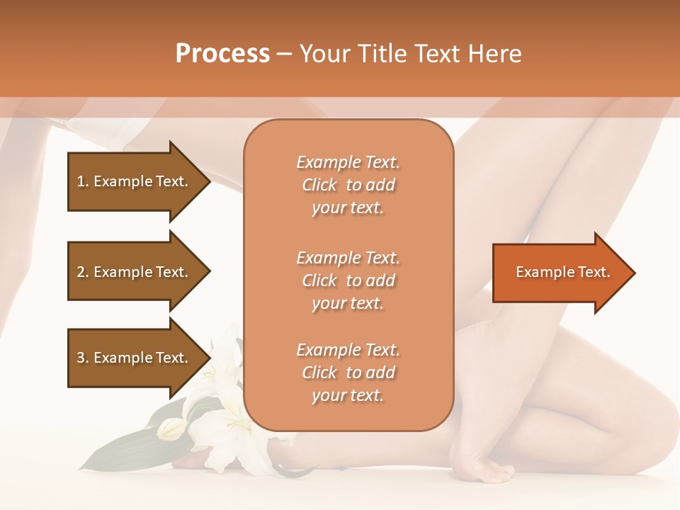 A Woman In A White Bikini Laying On The Ground PowerPoint Template