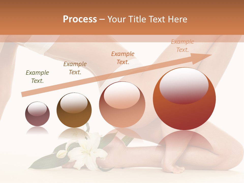 A Woman In A White Bikini Laying On The Ground PowerPoint Template