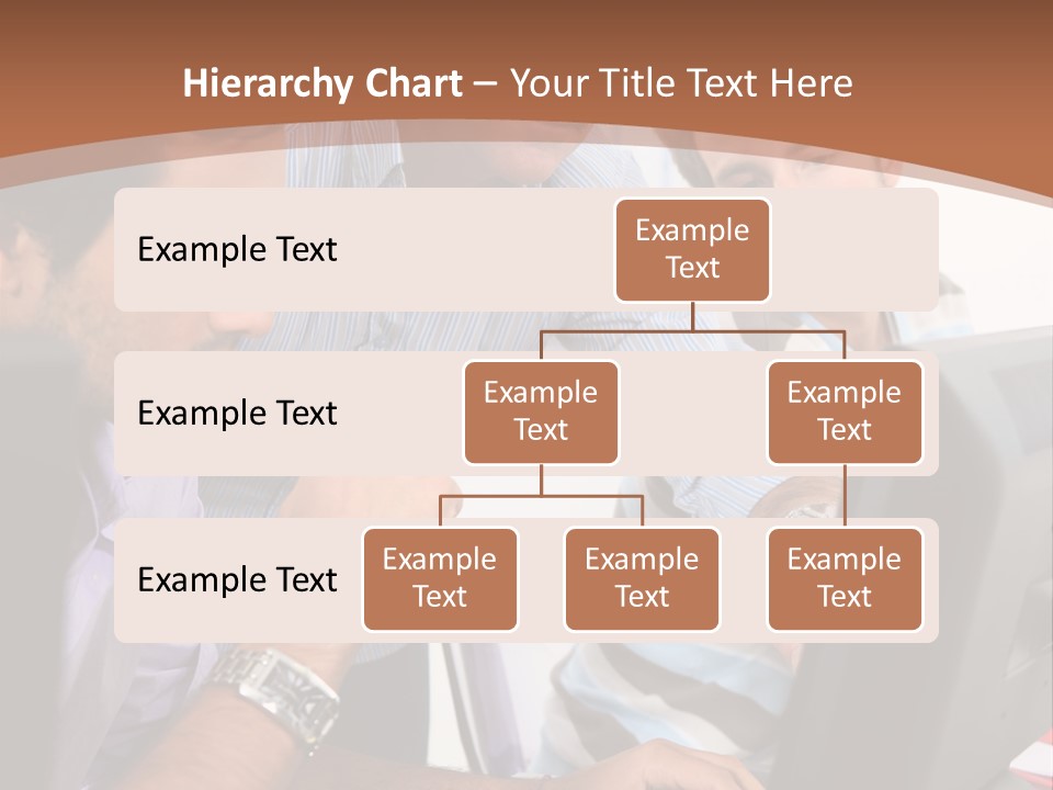 A Group Of Men Looking At A Computer Screen PowerPoint Template