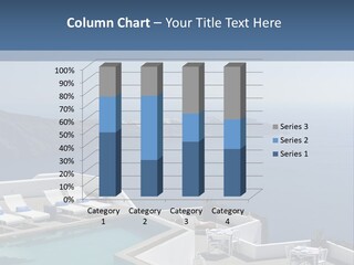 A Swimming Pool With A View Of The Ocean PowerPoint Template