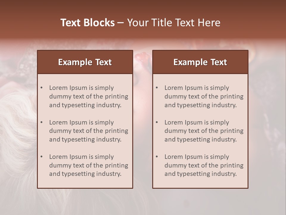 A Woman Laying On Top Of A Bed Next To A Pomegranate PowerPoint Template