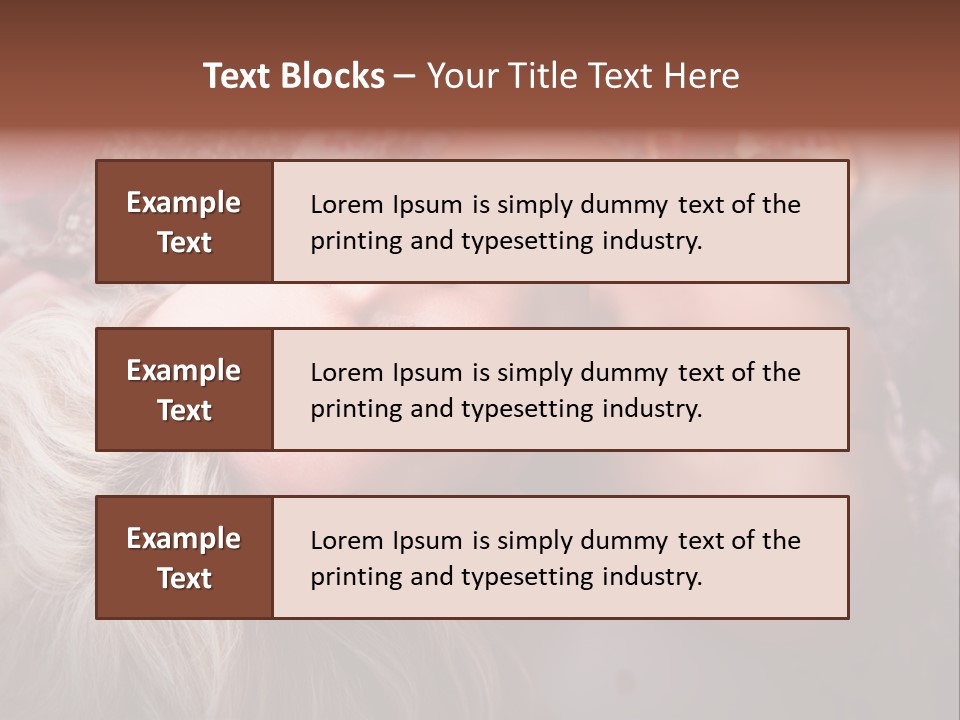 A Woman Laying On Top Of A Bed Next To A Pomegranate PowerPoint Template