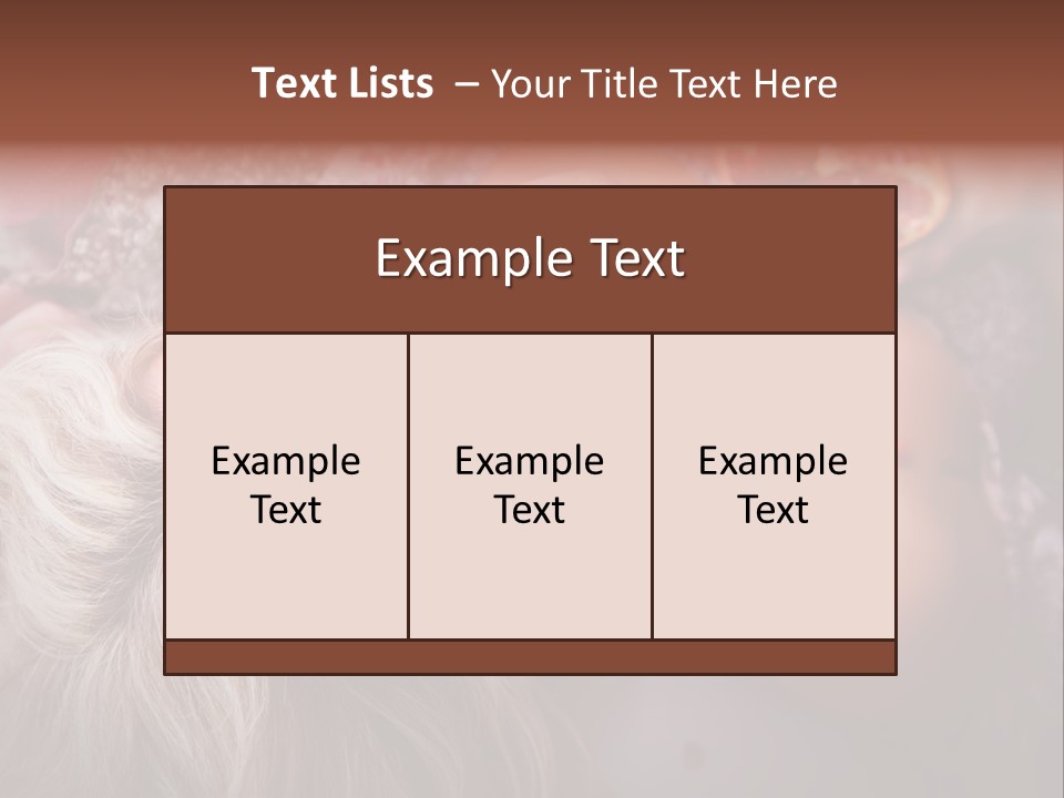 A Woman Laying On Top Of A Bed Next To A Pomegranate PowerPoint Template