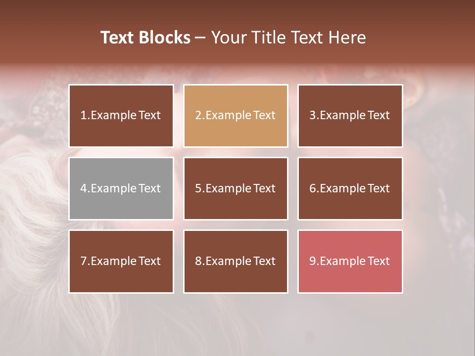 A Woman Laying On Top Of A Bed Next To A Pomegranate PowerPoint Template