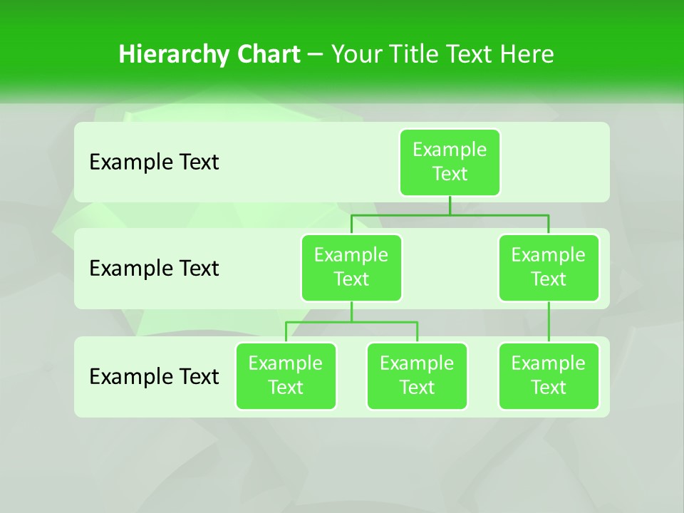 A Green Umbrella Sitting On Top Of A Pile Of Gray Blocks PowerPoint Template