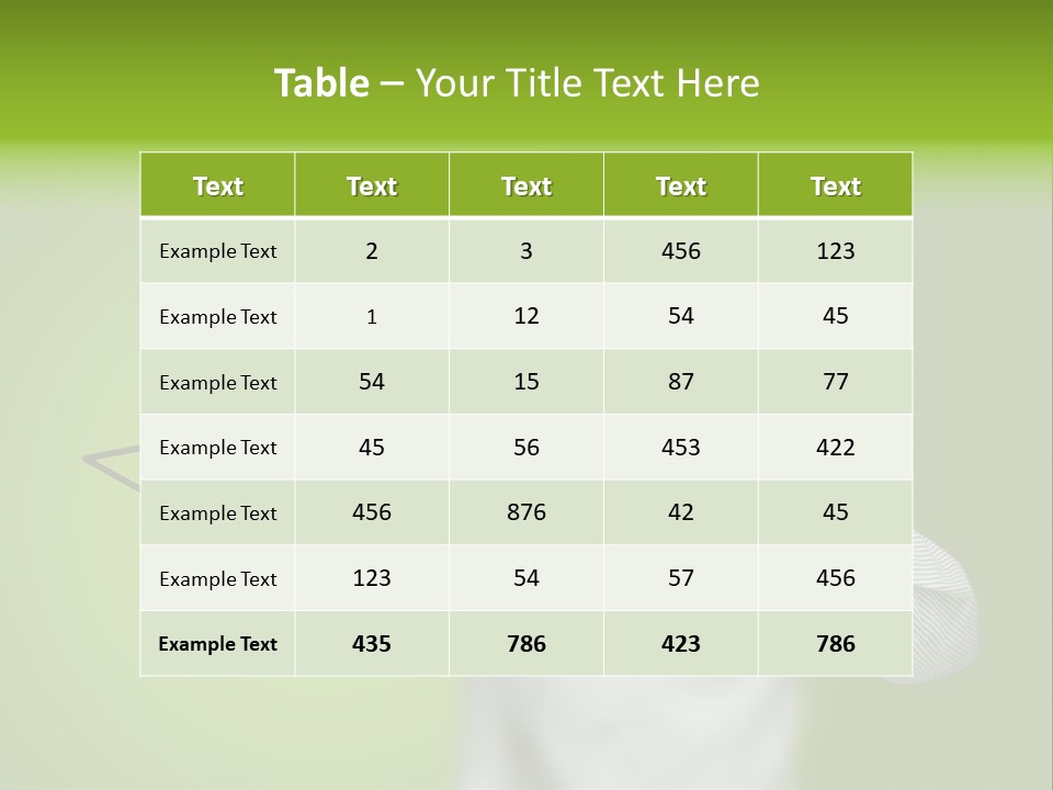 A Man Drawing A House On A Green Background PowerPoint Template