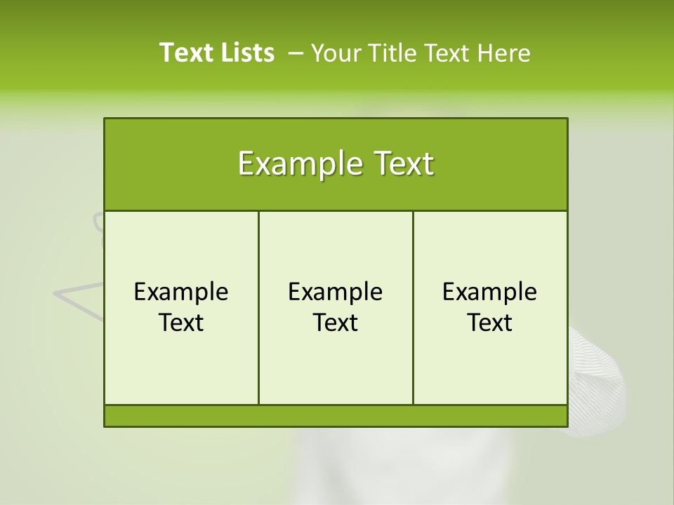 A Man Drawing A House On A Green Background PowerPoint Template