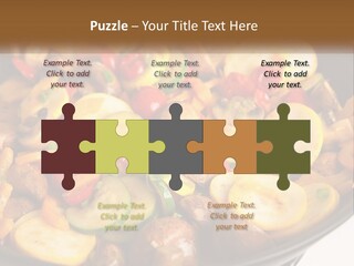 A Pan Filled With Lots Of Different Types Of Vegetables PowerPoint Template