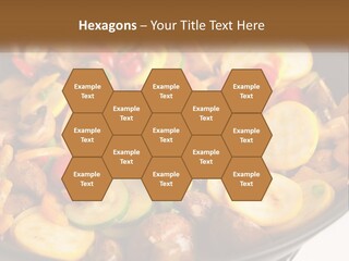 A Pan Filled With Lots Of Different Types Of Vegetables PowerPoint Template