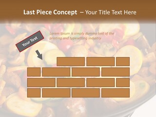 A Pan Filled With Lots Of Different Types Of Vegetables PowerPoint Template