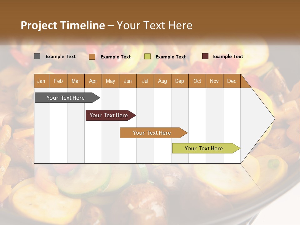 A Pan Filled With Lots Of Different Types Of Vegetables PowerPoint Template